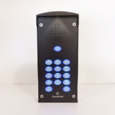E1K-B 4G - Optimus (Black) Stainless Steel 4G GSM Vandal Resistant Intercom with Keypad